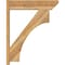Ekena Millwork Westlake Slat Rough Sawn Outlooker, Western Red Cedar, 8"W x 34"D x 42"H OUT08X34X42WTL06RWR - alternate 2